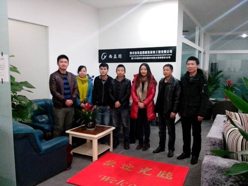 就职于建筑装饰公司的新华毕业学子