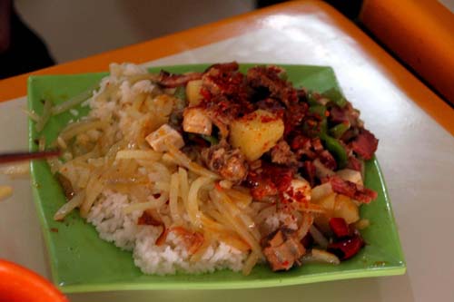 美味的饭菜