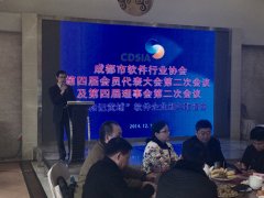 <b>我校受邀参加成都市软件行业协会年会</b>